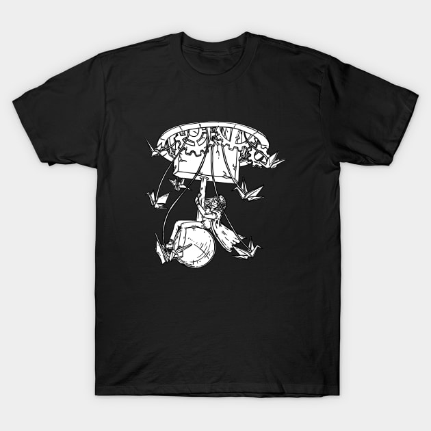 Swinging Dream - Inktober 19-9 T-Shirt by DVerissimo